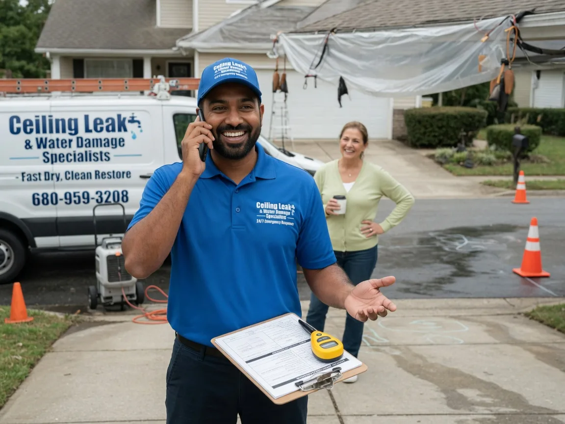 Ceiling Leak Cleanup West Tisbury, MA FAQs